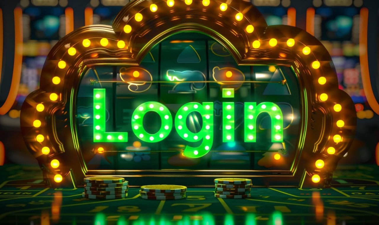 Layar login oke slot di ponsel Android